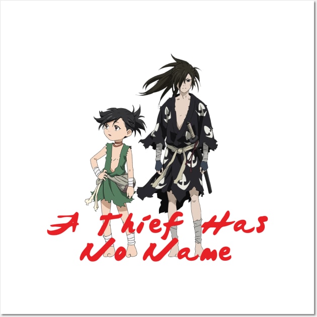 Dororo and Hyakkimaru Wall Art by hageru.co